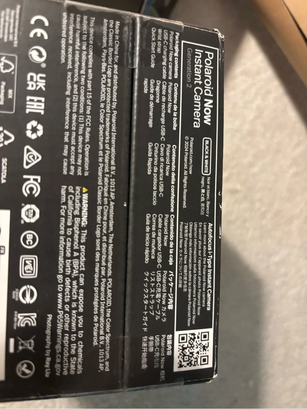 Polaroid brand new